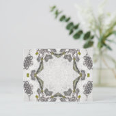 Carte Postale Mandala de kaléidoscope de Chainlink de Celtic (Debout devant)