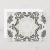 Carte Postale Mandala de kaléidoscope de Chainlink de Celtic (Devant / Derrière)