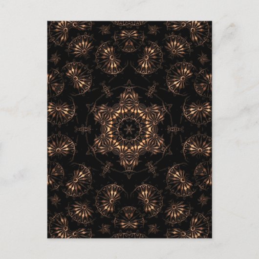 Carte Postale Mandala de l'âge de bronze (Devant)