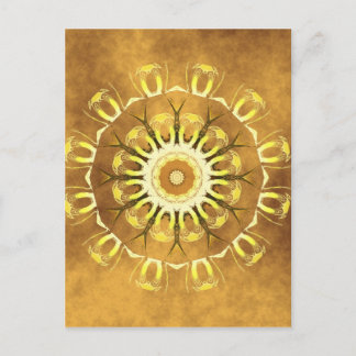 Carte Postale Mandala earth no 2 créé par Tutti