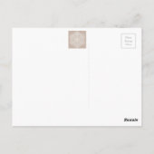 Carte Postale Mandala en laine (Dos)