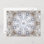 Carte Postale Mandala en pierre (Devant / Derrière)