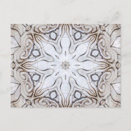 Carte Postale Mandala en pierre (Devant)