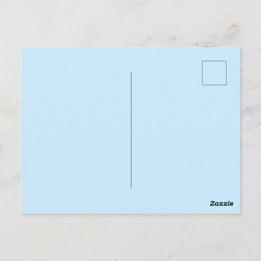 Carte Postale Mandala Grec Mal Eye Motif Bleu Blanc (Dos)