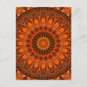 Carte Postale Mandala Je me sens bien chez Tutti