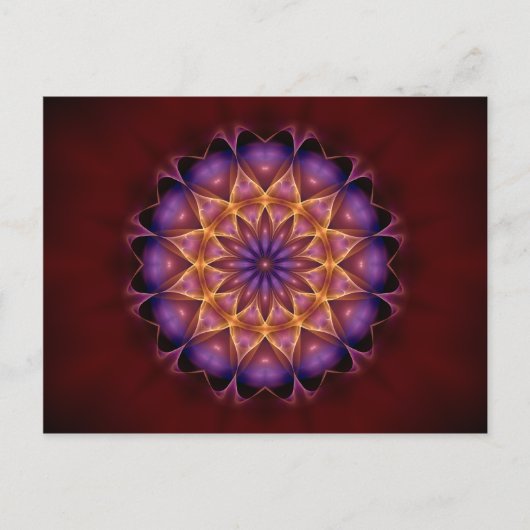 Carte Postale Mandala Kalakupua 1 (Devant)