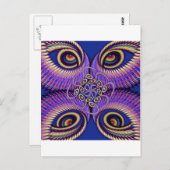 Carte Postale Mandala Kundalini (Devant / Derrière)