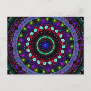 Carte postale Mandala Magic Orbs