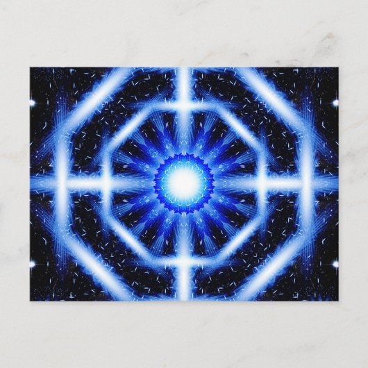 Carte Postale Mandala octagon galactique (Devant)