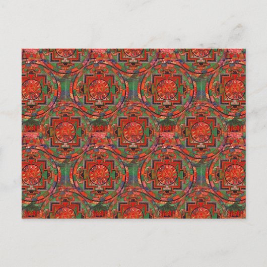 Carte Postale Mandala tibétain (Devant)