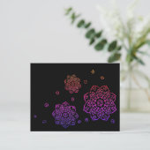 Carte postale Mandala Tumer Dice (Debout devant)