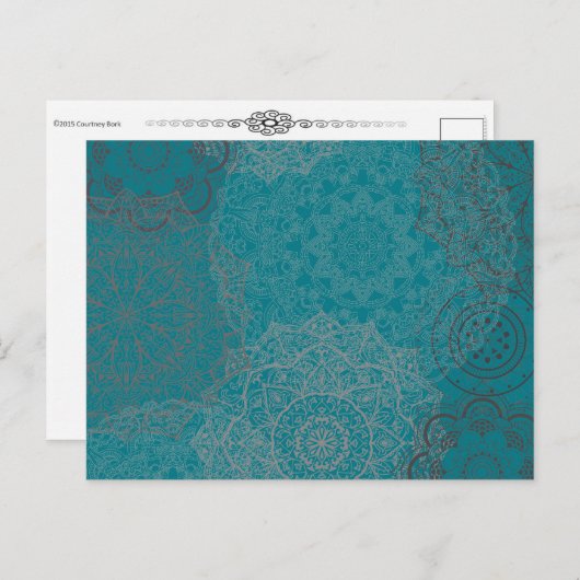 Carte Postale Mandalas (Devant / Derrière)