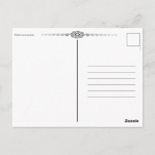 Carte Postale Mandalas (Dos)