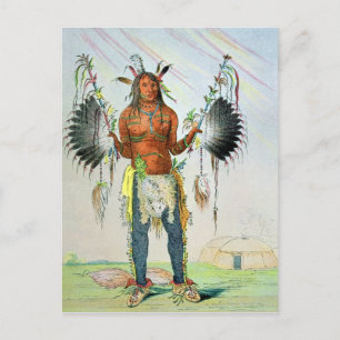 Carte Postale Mandan Medicine Man