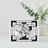 Carte postale Mandarin Fish de ZNDC Studio (Debout devant)