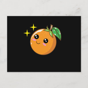Carte Postale Mandarine Orange