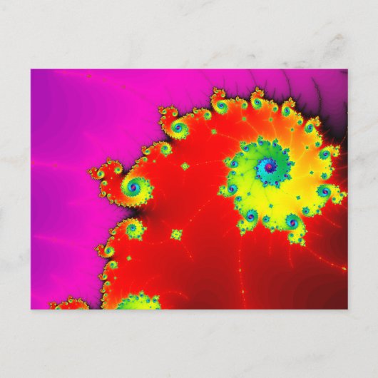 Carte postale Mandelbrot Art (Devant)
