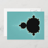 Carte Postale Mandelbrot Set 06 - Fractal (Devant / Derrière)