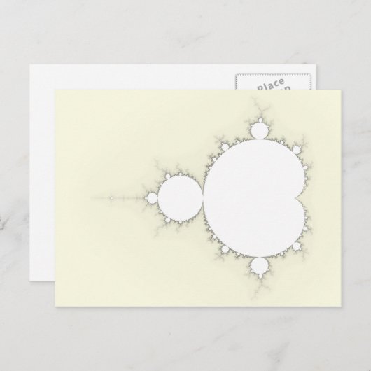 Carte Postale Mandelbrot Set 09 - Fractal (Devant / Derrière)