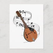 Carte Postale Mandoline (Devant)