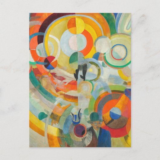 Carte Postale Manège de Cochons | Robert Delaunay (Devant)