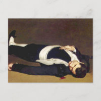 Carte postale Manet Dead Matador