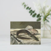 Carte Postale Manet | Eel et Red Mullet, 1864 (Debout devant)