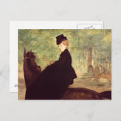 Carte Postale Manet | La Cheval, 1875 (Devant / Derrière)