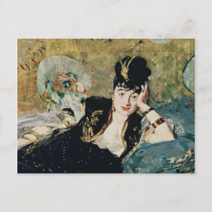 Carte Postale Manet La Dame aux fans