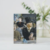 Carte Postale Manet : Le Café-Concert (Debout devant)