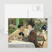 Carte Postale Manet | Le jardin de Pere Lathuille, 1879 (Devant / Derrière)