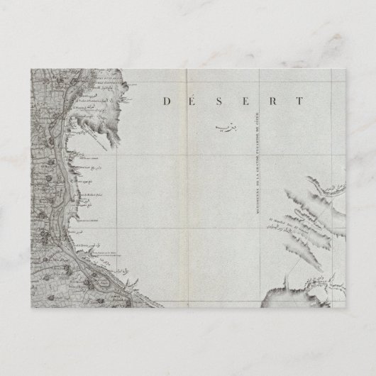 Carte Postale Manfalout, Égypte (Devant)