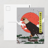 Carte Postale Manga Golden Eagle (Devant / Derrière)