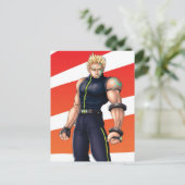 Carte Postale Manga Video Game Hero (Debout devant)