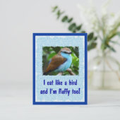 Carte Postale Mange comme un oiseau 2 (Debout devant)