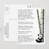 Carte Postale "Mange des pousses et des Feuilles" (Devant / Derrière)