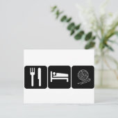 Carte Postale Mange, Dors, Crochet (Debout devant)