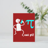 Carte Postale Mange drôle pi (Debout devant)