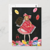 CARTE POSTALE MANGE-MOI ! (Devant / Derrière)