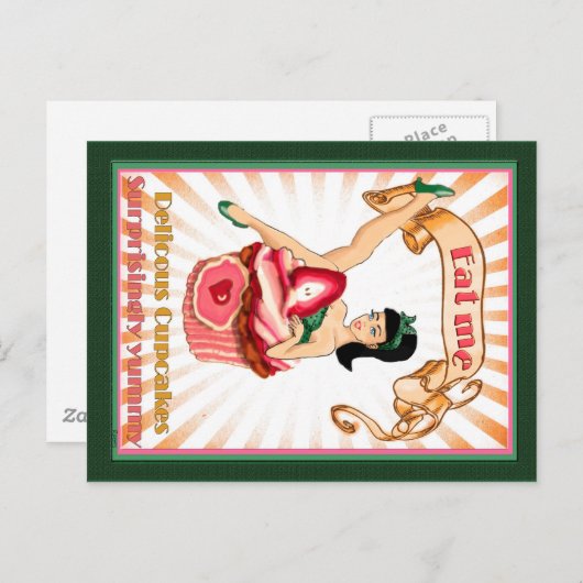 Carte Postale Mange-moi (Devant / Derrière)