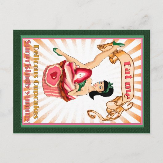 Carte Postale Mange-moi (Devant)