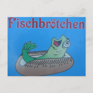 Carte Postale Mange Plus De Poisson !