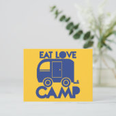 CARTE POSTALE MANGER LE CAMP D'AMOUR (Debout devant)