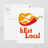 Carte Postale Manger localement (Devant / Derrière)