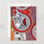 Carte Postale Manger mes mots (Devant / Derrière)