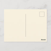 Carte Postale Manger Sain Être Heureux - Fruits et Légumes (Dos)