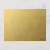 Carte Postale Mangez Boire et Soyez Joyeux Snowberries fête de N (Dos)