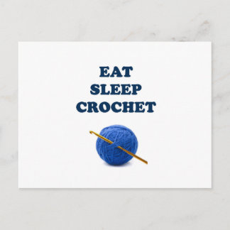 Carte Postale Mangez le Crochet du sommeil