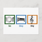 Carte Postale Mangez le sommeil (Devant)