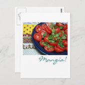 Carte Postale Mangia ! (Devant / Derrière)